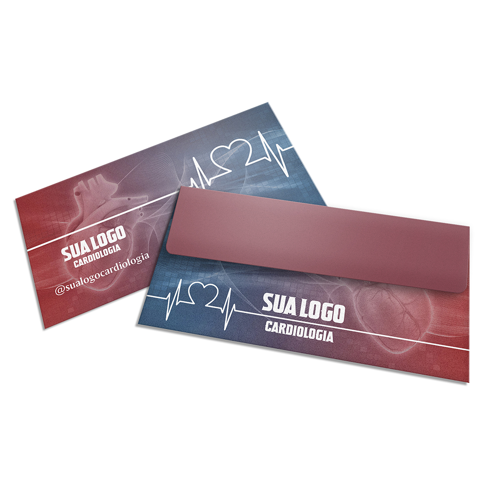 Envelope Carta 230x115mm — 4x0
