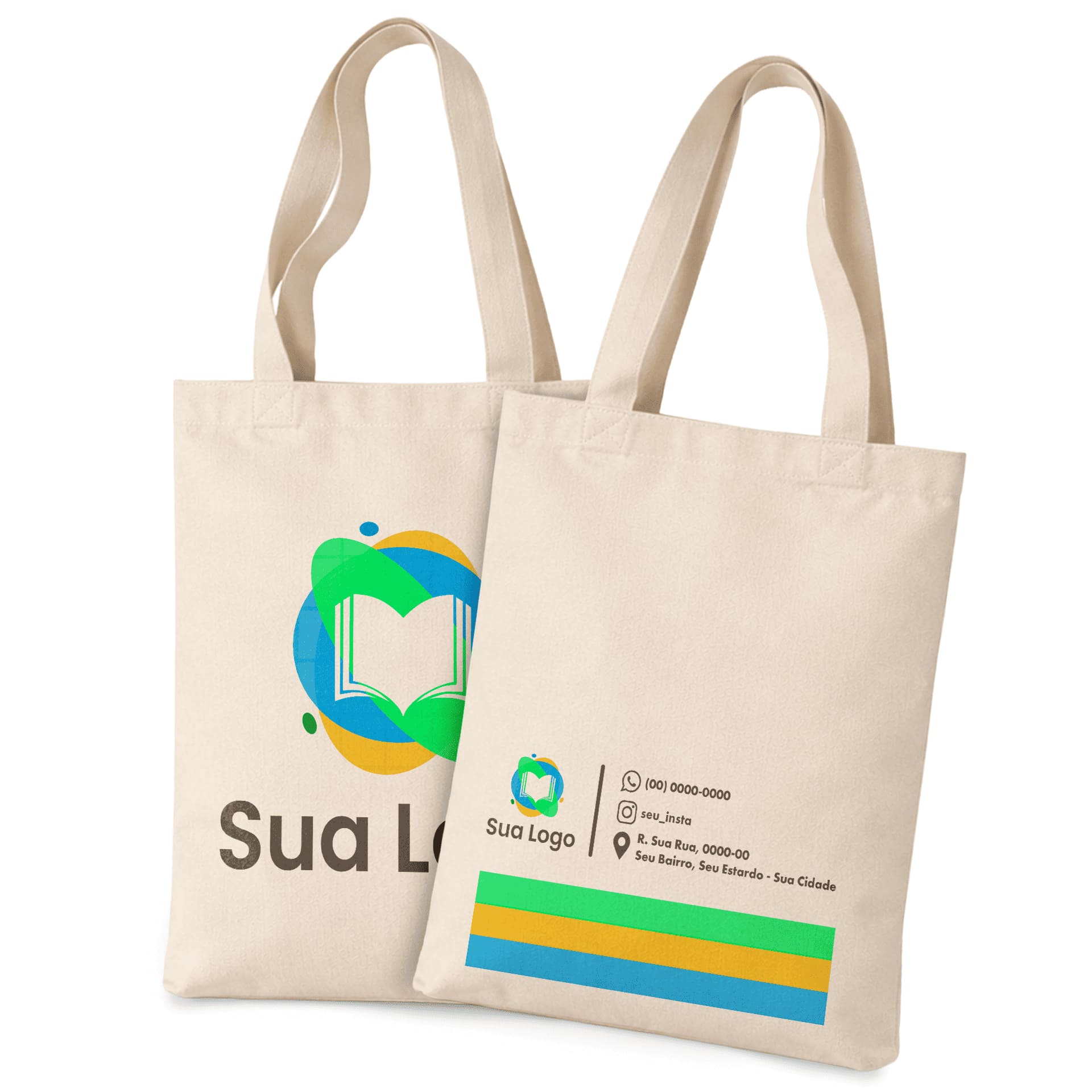 ECOBAG - TAMANHO G 210X300MM - 4X4