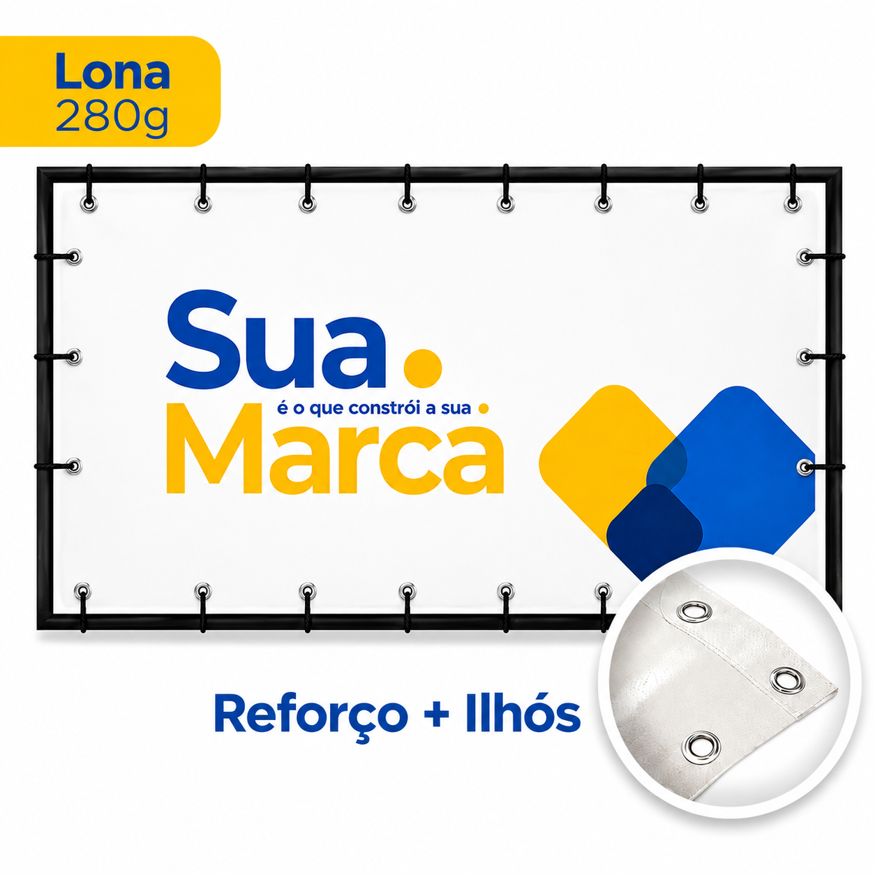 Lona Com Ilhós