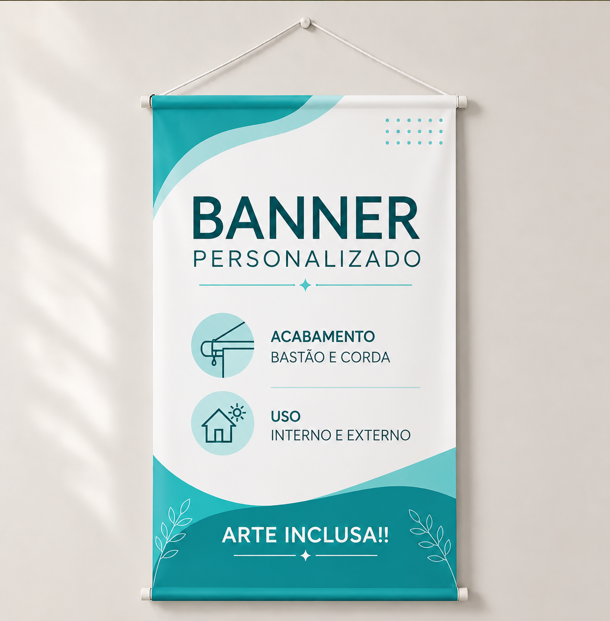 Banner em lona 440g
