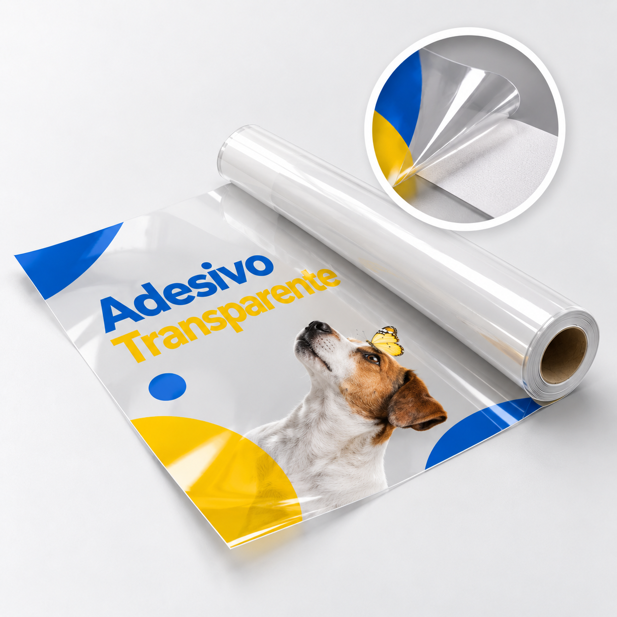 Adesivo vinil brilho