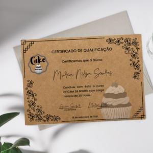 CERTIFICADO PAPEL KRAFT Papel Kraft Fosco - 180g 297 x 210 mm    