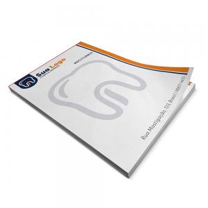 RECEITUÁRIOS APERGAMINHADO - 90g 300 x 210 mm 4x0 (Colorido 1 lado)  4x0 Cor 